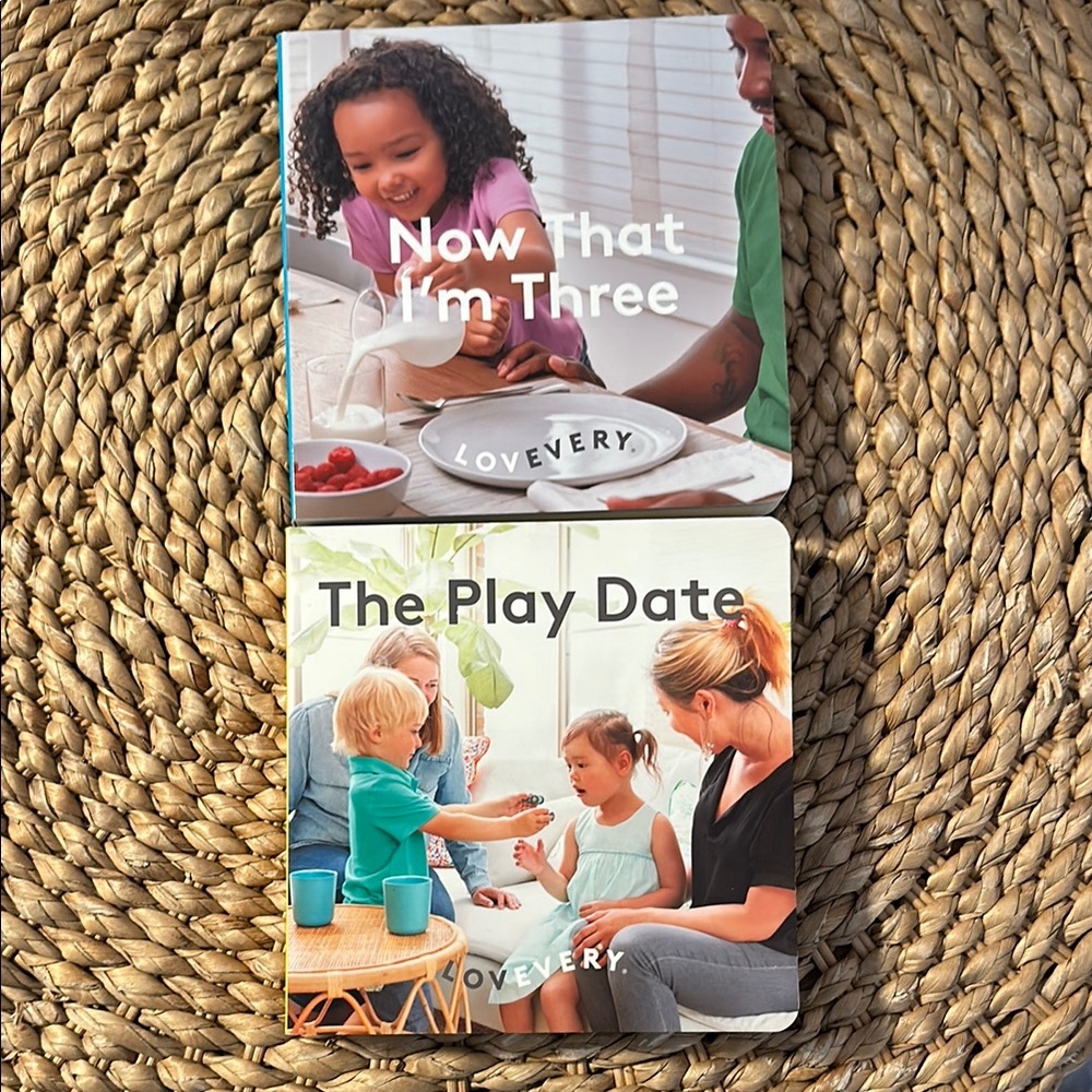 Kids Play Date Board Book - Green & Pink